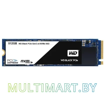 SSD диск WD Black PCIe 512GB (WDS512G1X0C)
